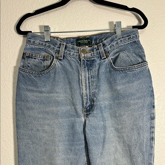 Classic Lauren Ralph Lauren Blue Denim Jeans 8 - Picture 2 of 9